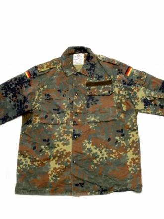 Camicia mimetica flecktarn nuovo tipo usata