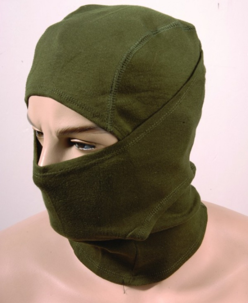 Passamontagna ninja verde militare