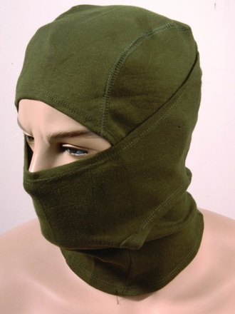 Passamontagna ninja verde militare