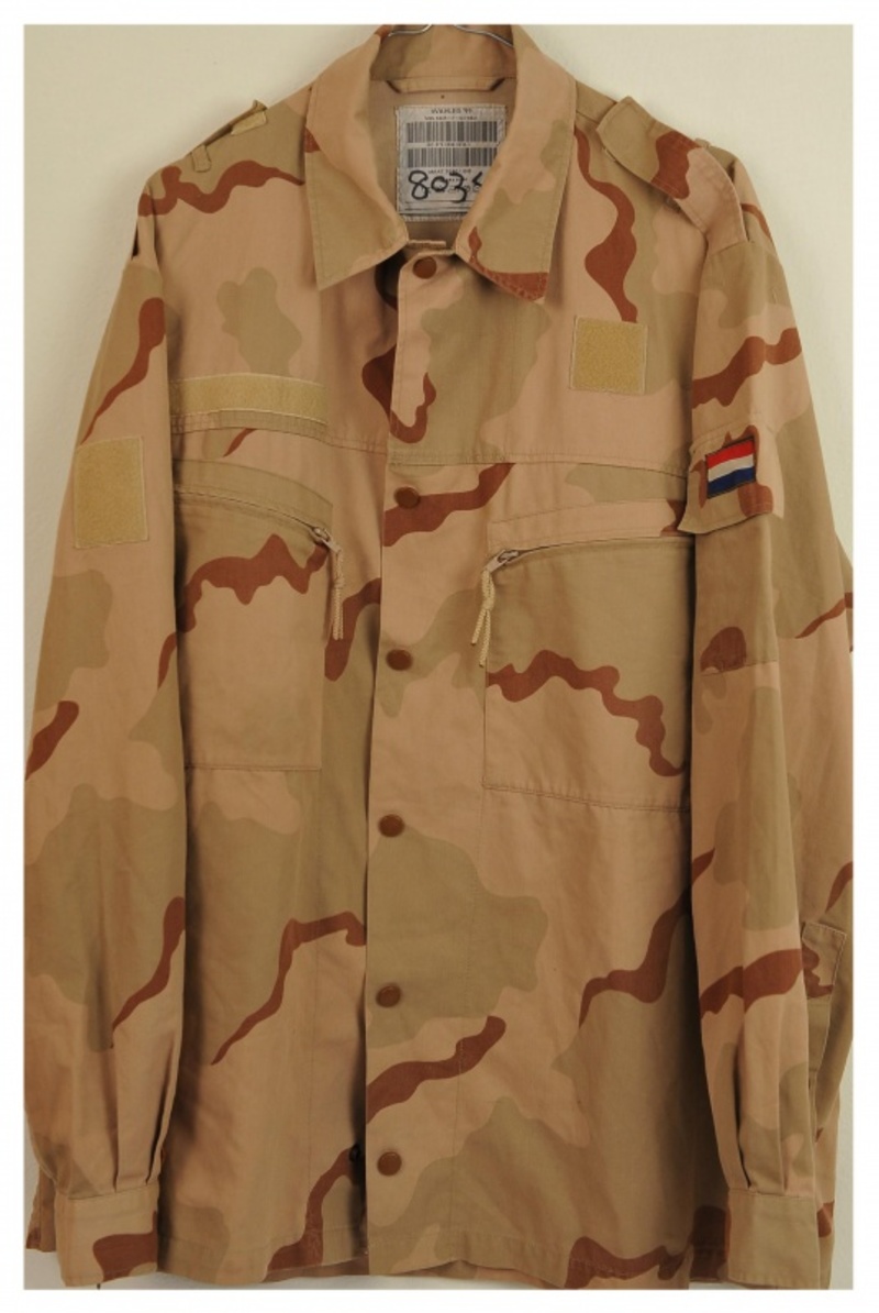 Camicia esercito olandese desert camo