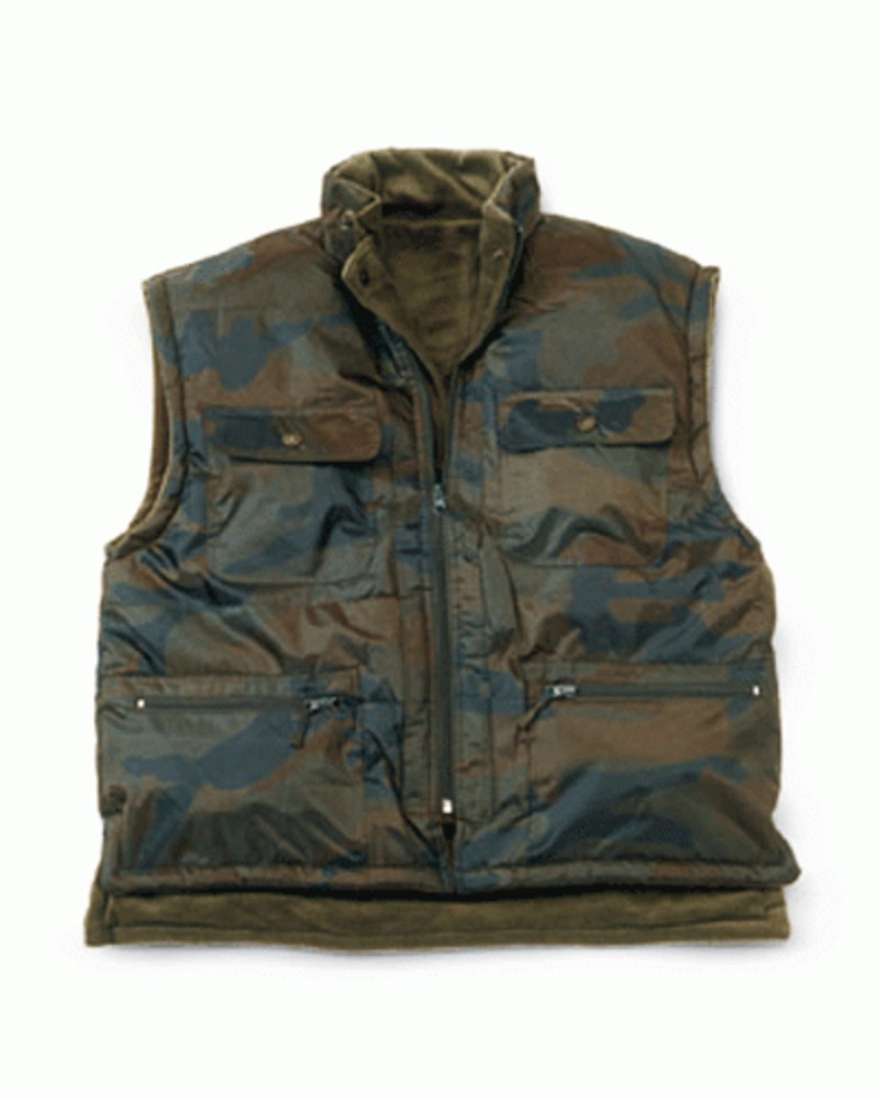 Gilet reversibile con pile