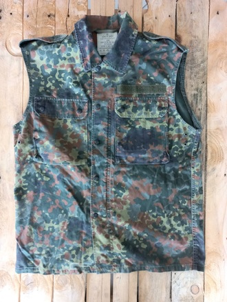 Gilet flecktarn leggero usato