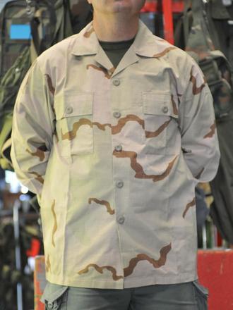 Camicia ripstop USA desert 3 colori