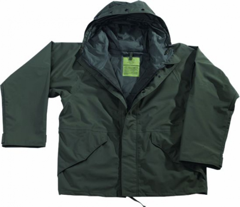Parka impermeabile 3 strati nero