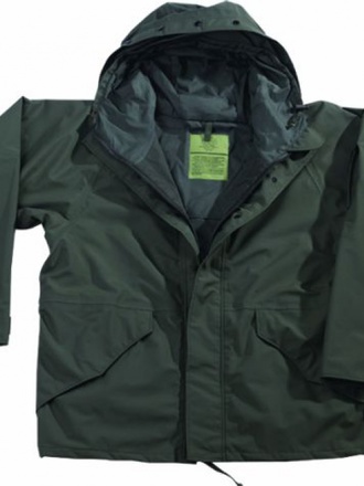 Parka impermeabile 3 strati nero