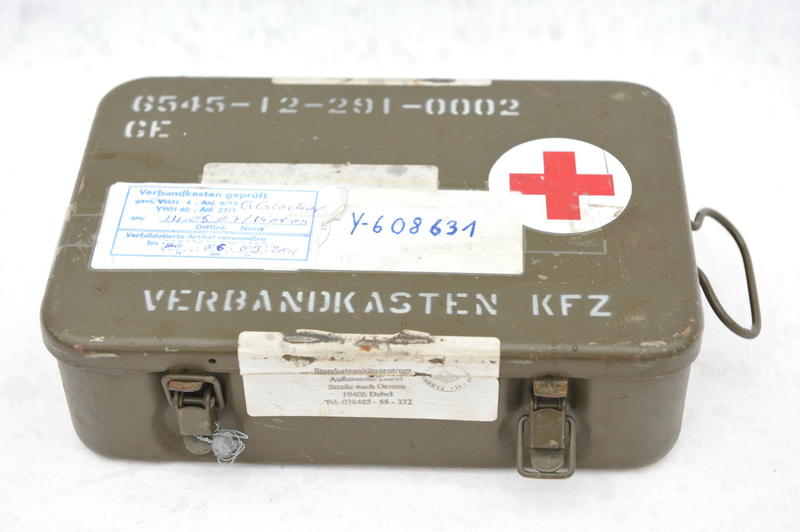 Cassetta medicazione ex Esercito Tedesco