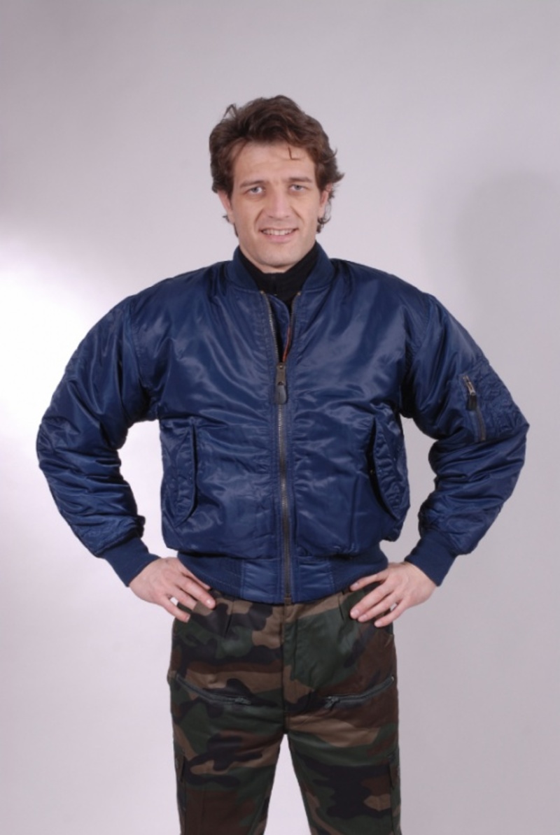 Bomber MA1 blue navy