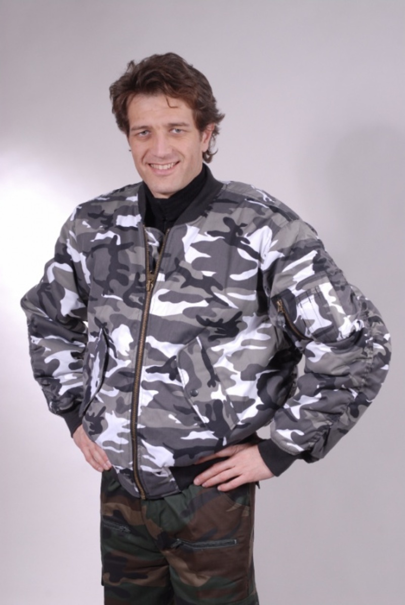 Bomber MA1 mimetico urban