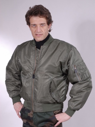 Bomber MA1 verde militare