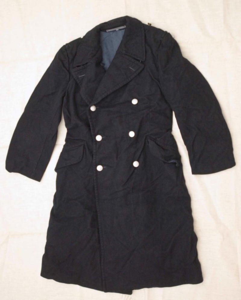 Cappotto militare tedesco lana blu notte