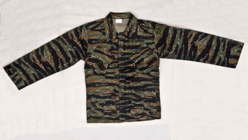 Giacca BDU tiger stripe ripstop