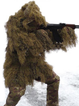 Ghillie parka anti fire