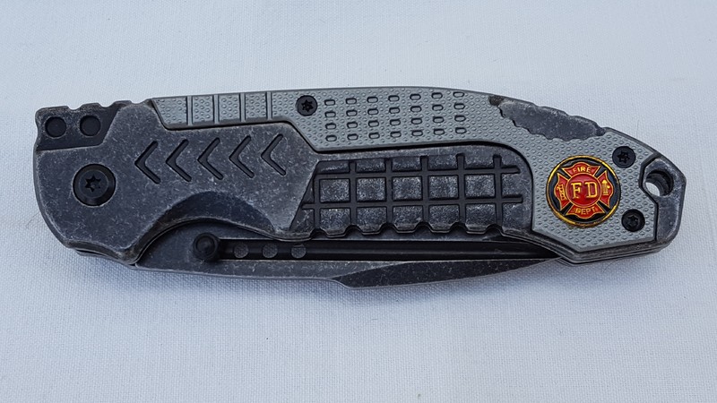 Coltello serramanico Vigili del Fuoco VV.FF.