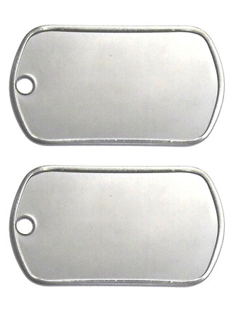 Dog tags punzonate personalizzate