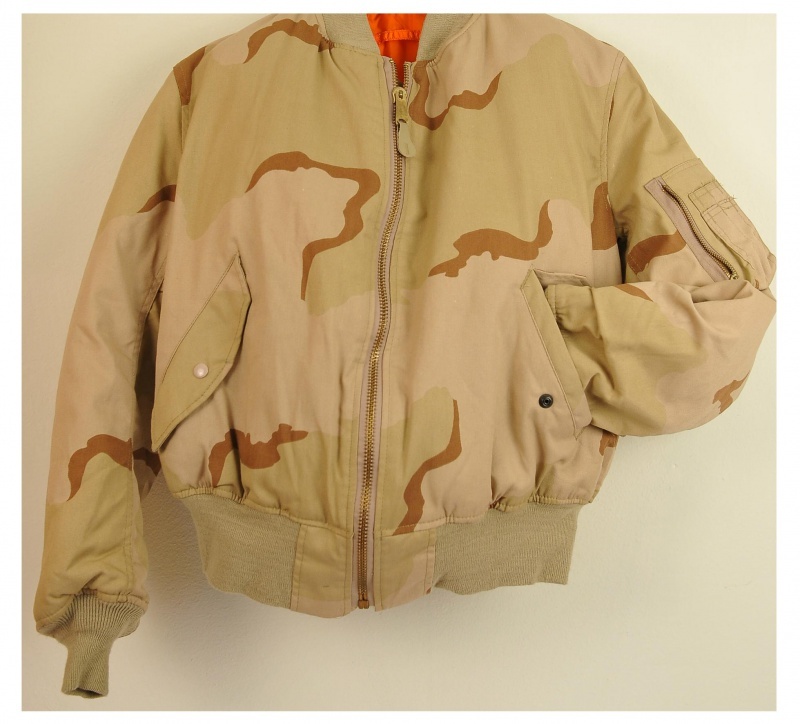 Bomber mimetico MA1 desert originale USA