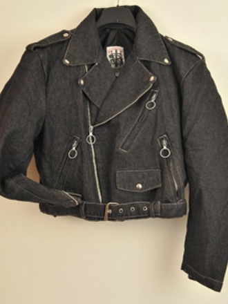 Giubbotto mod. chiodo in jeans