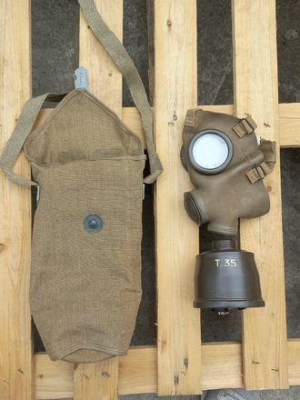 Maschera antigas Pirelli T35 ex E.I. WWII