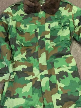 Parka militare esercito serbo nuovo