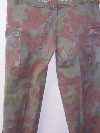 Pantaloni 4 tasche con borchie Battaglione San Marco 