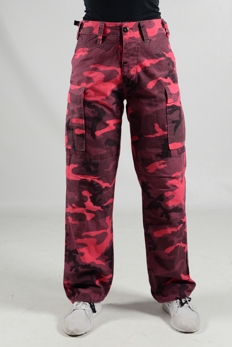 Pantaloni militari italiani 4 tasche Pink Camo 