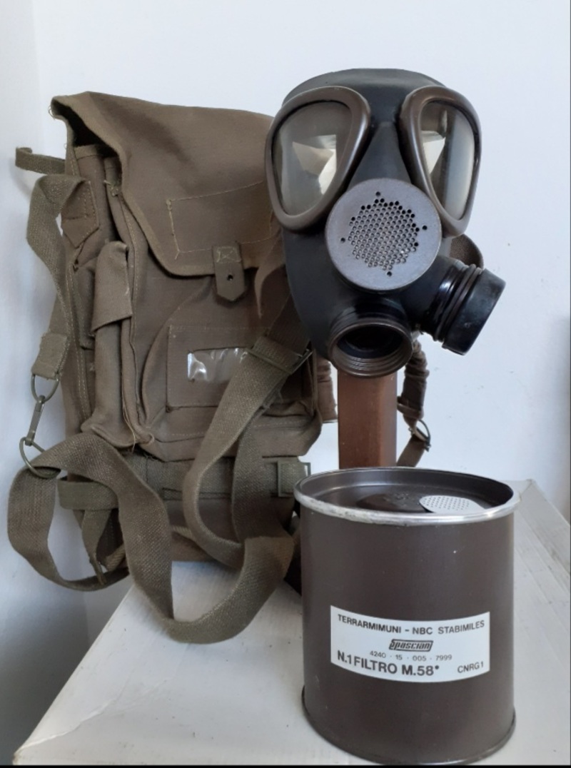 Maschera antigas militare M59 - Collezionismo In vendita a Torino