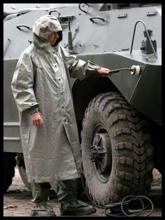 Cappotto impermeabile esercito polacco come nuovo