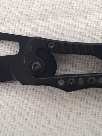 Coltello Sceleton nero piccolo