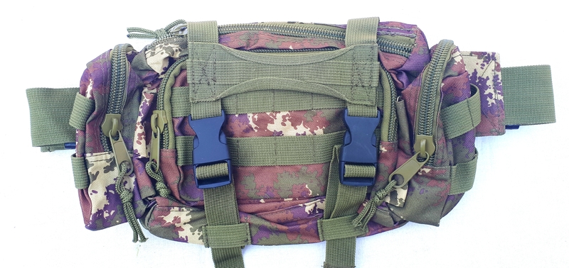 Marsupio tattico MOLLE vegetato