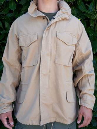M65 FIELD JACKET KAKY STONE WASHED
