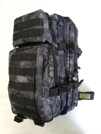 Zaino MOLLE 30 litri Patton Black Snake