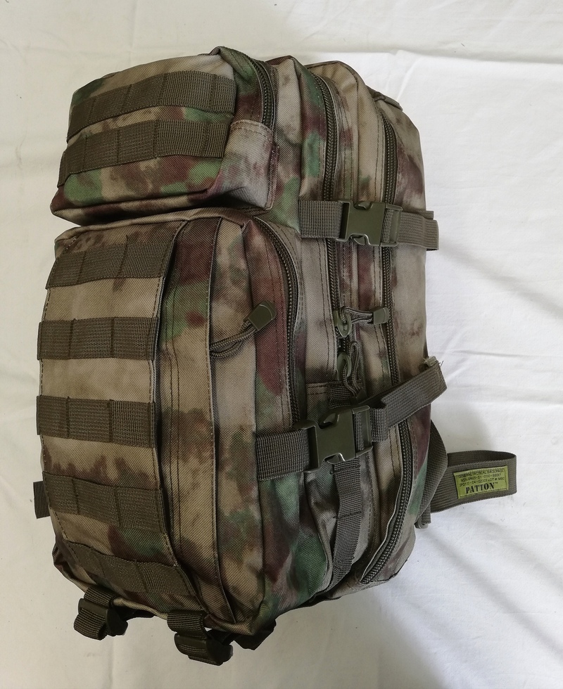 Zaino MOLLE 30 litri Patton Green Rock