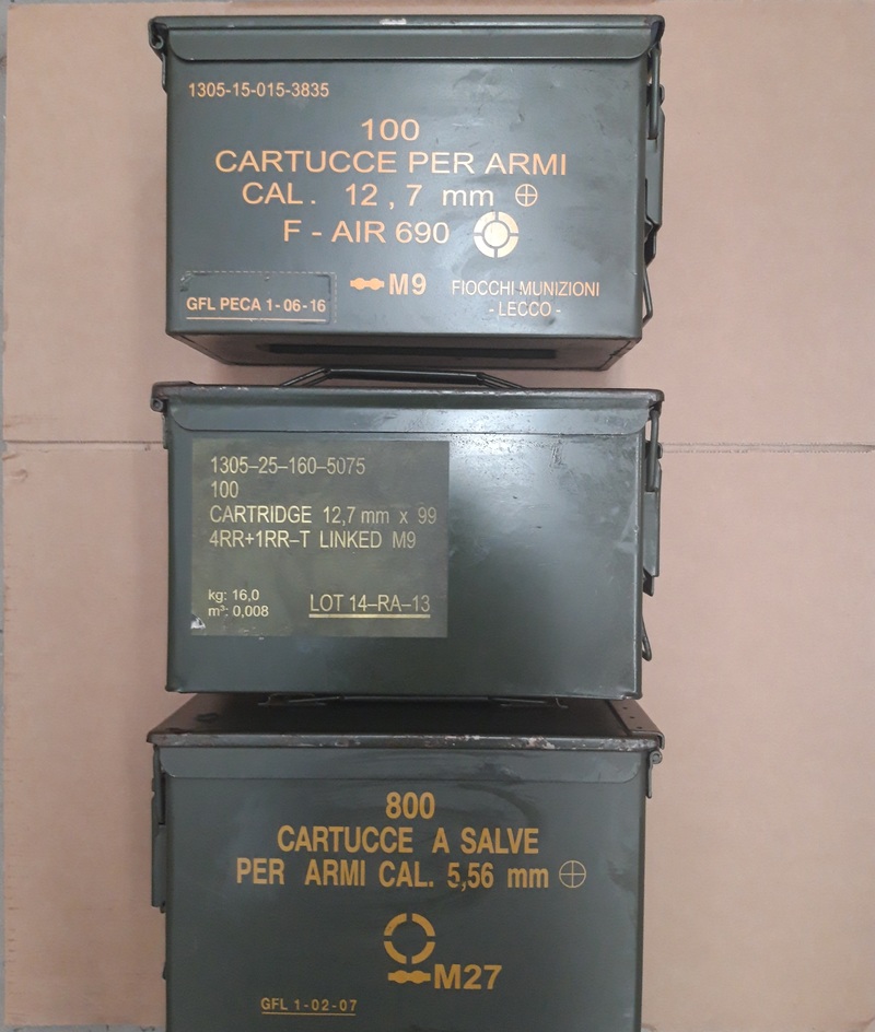 OFFERTA CASSETTE PORTA MUNIZIONI DA 3 PEZZI PRIMETTA