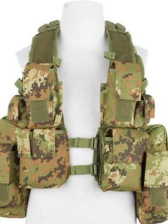 OFFERTA TACTICAL VEST   MOD.SUDAFRICA VEGETATO 