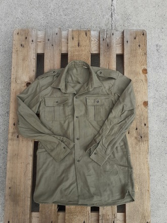 CAMICIA IN PANNO ALPINI ITALIANI  ANNI 70 