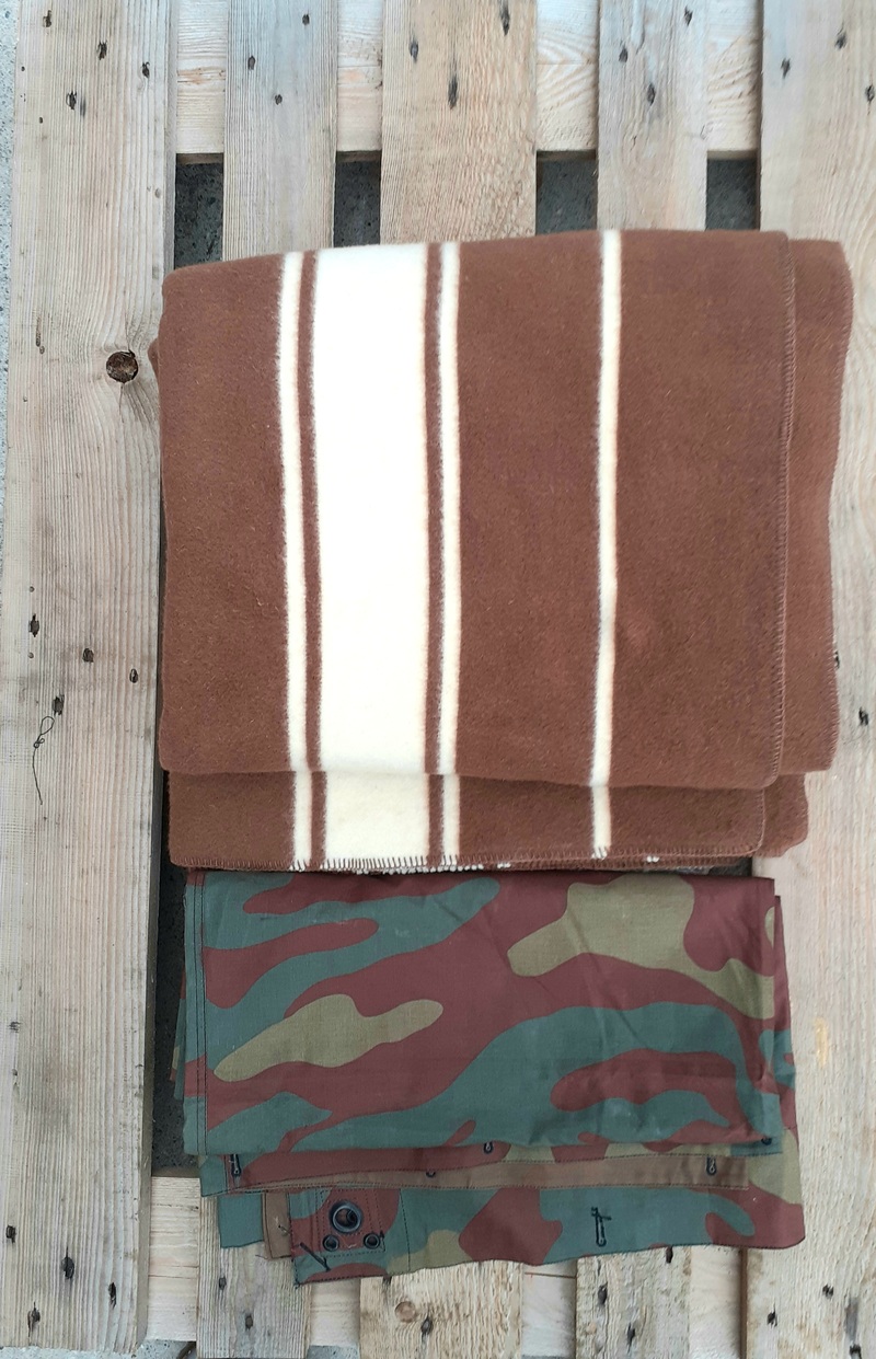 COPERTA MILITARE + TELO TENDA