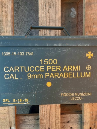 CASSETTA PORTAMUNIZIONI MEDIA USATA 