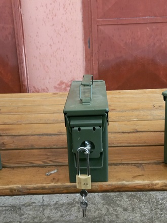 TRIS DI CASSETTE RIGENERATE CON LUCCHETTO