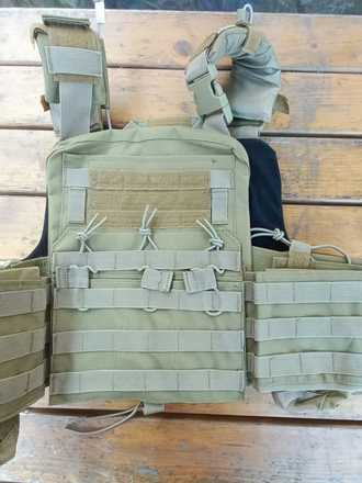 GILET PORTA PIASTRE MILITARI