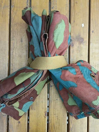 COPPIA TELI TENDA M29 CON FINESTRA 2A
