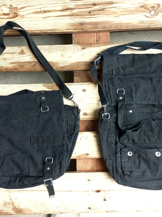 OFFERTA 2 TASCAPANI TEDESCHI NERI NUOVI