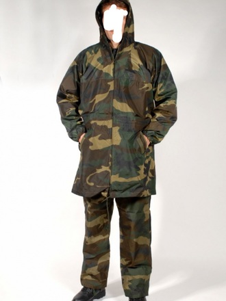COMPLETO 5 PEZZI EX MILITARE 