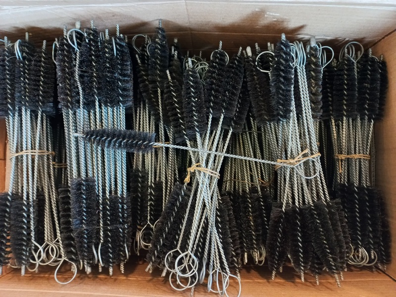 Scovolini Per Cannucce Paderno | 5 Pezzi In Acciaio 18/10 | Lunghezza 21 Cm | Per Pulizia Cannucce E Bottiglie - Foto 3