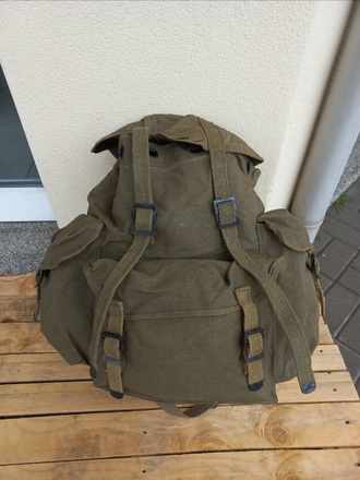 ZAINO ALPINO MILITARE CON TELAIO