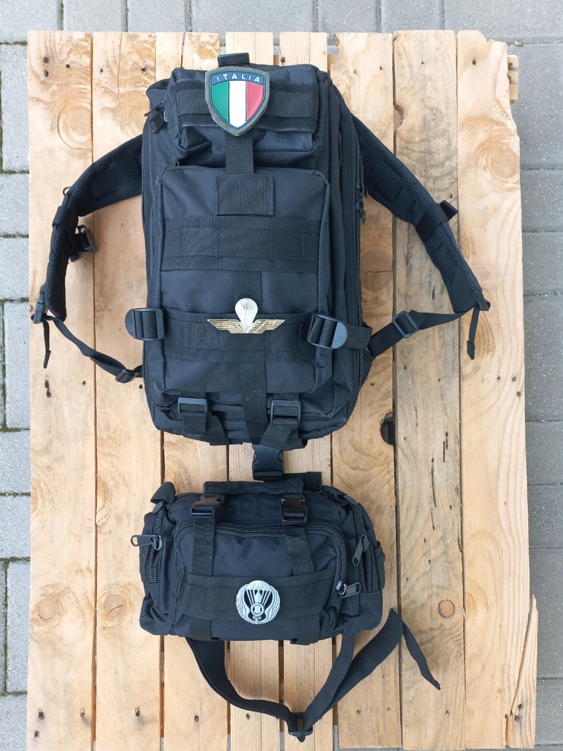 OFFERTA ZAINO MOLLE+ MARSUPIO TATTICO + 3 OMAGGI