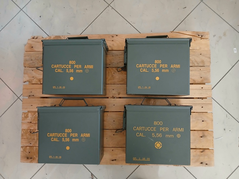 OFFERTA 4 CASSETTE STAGNE 800 CL.