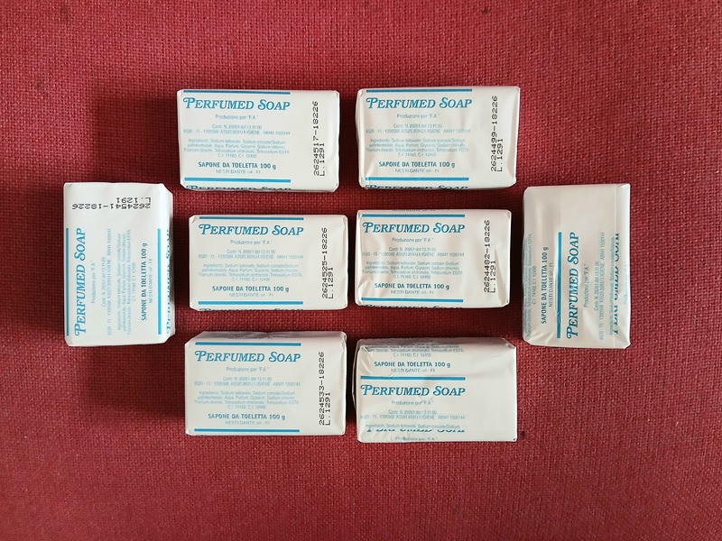 OFFERTA 8 PEZZI SAPONETTE MILITARI 100 GR.