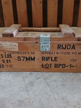 CASSETTA LEGNO ORIGINALE USA  57 mm