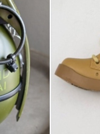 COPPIA ACCENDINO BOMBA E ANFIBIO