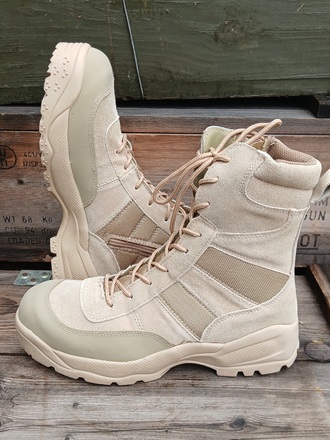 ANFIBI DESERT CON ZIP LATERALE FINE SERIE