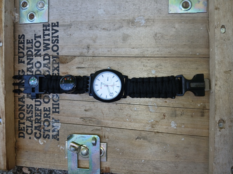 OROLOGIO 4 FUNZIONI PARACORD